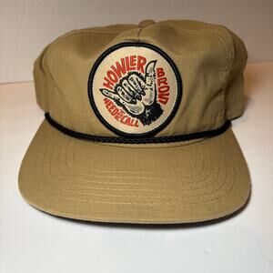Howler Brothers Tan Snapback Hat Rope Heed the Call Patch